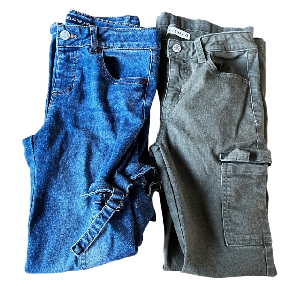 Lot of (2)Girls Vanilla Star Flare Jeans - Size 12🛑